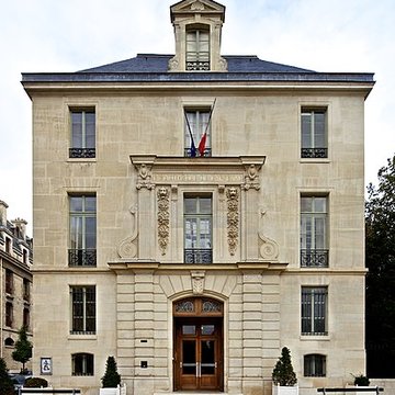 Pavillon de lArsenal, actuellement bibliothèque de lArsenal