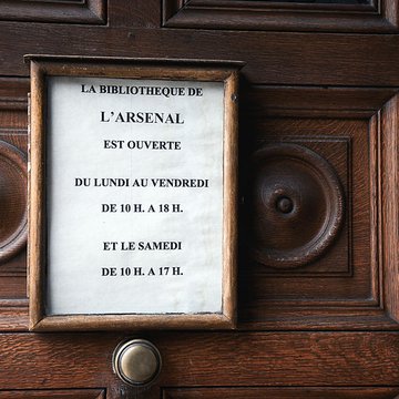 Pavillon de lArsenal, actuellement bibliothèque de lArsenal