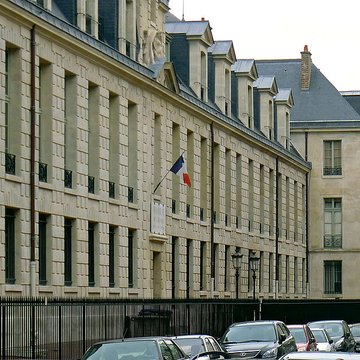Pavillon de lArsenal, actuellement bibliothèque de lArsenal