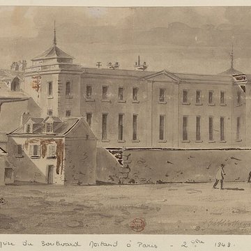 Pavillon de lArsenal, actuellement bibliothèque de lArsenal