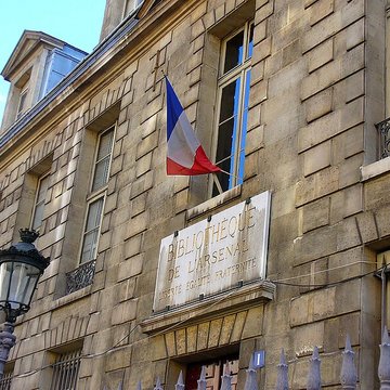 Pavillon de lArsenal, actuellement bibliothèque de lArsenal