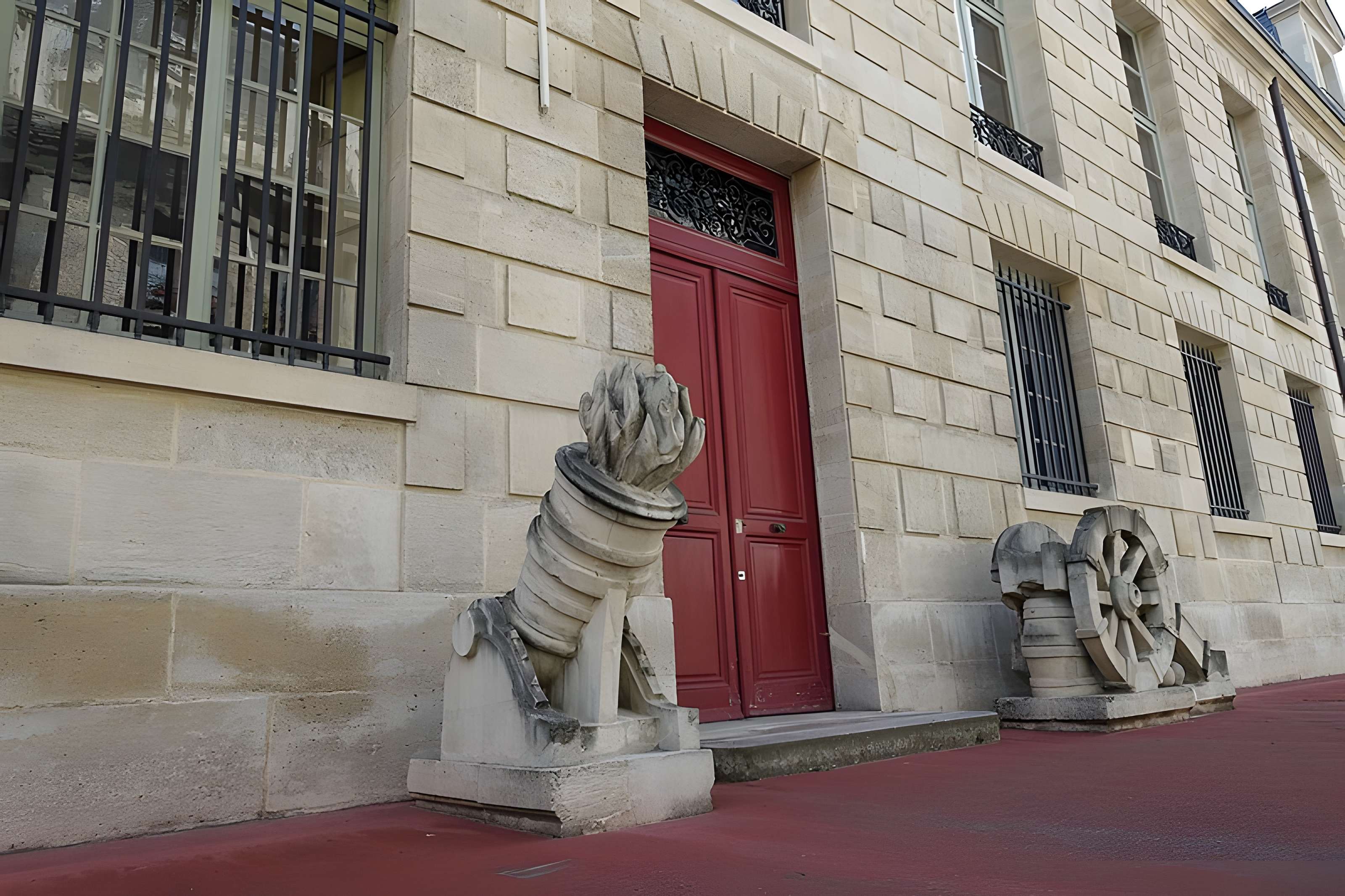 Pavillon de l'Arsenal, actuellement bibliothèque de l'Arsenal