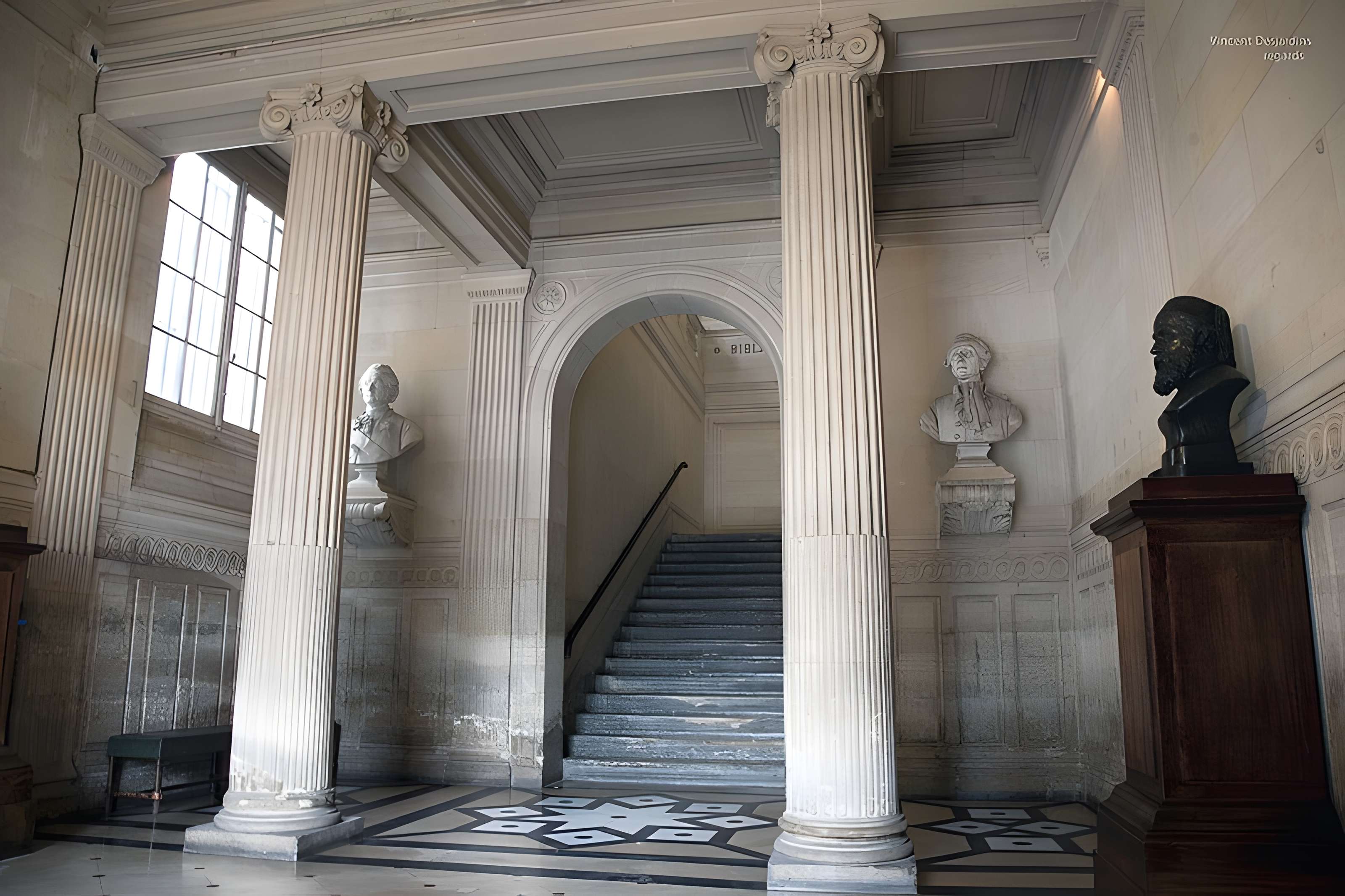 Pavillon de l'Arsenal, actuellement bibliothèque de l'Arsenal