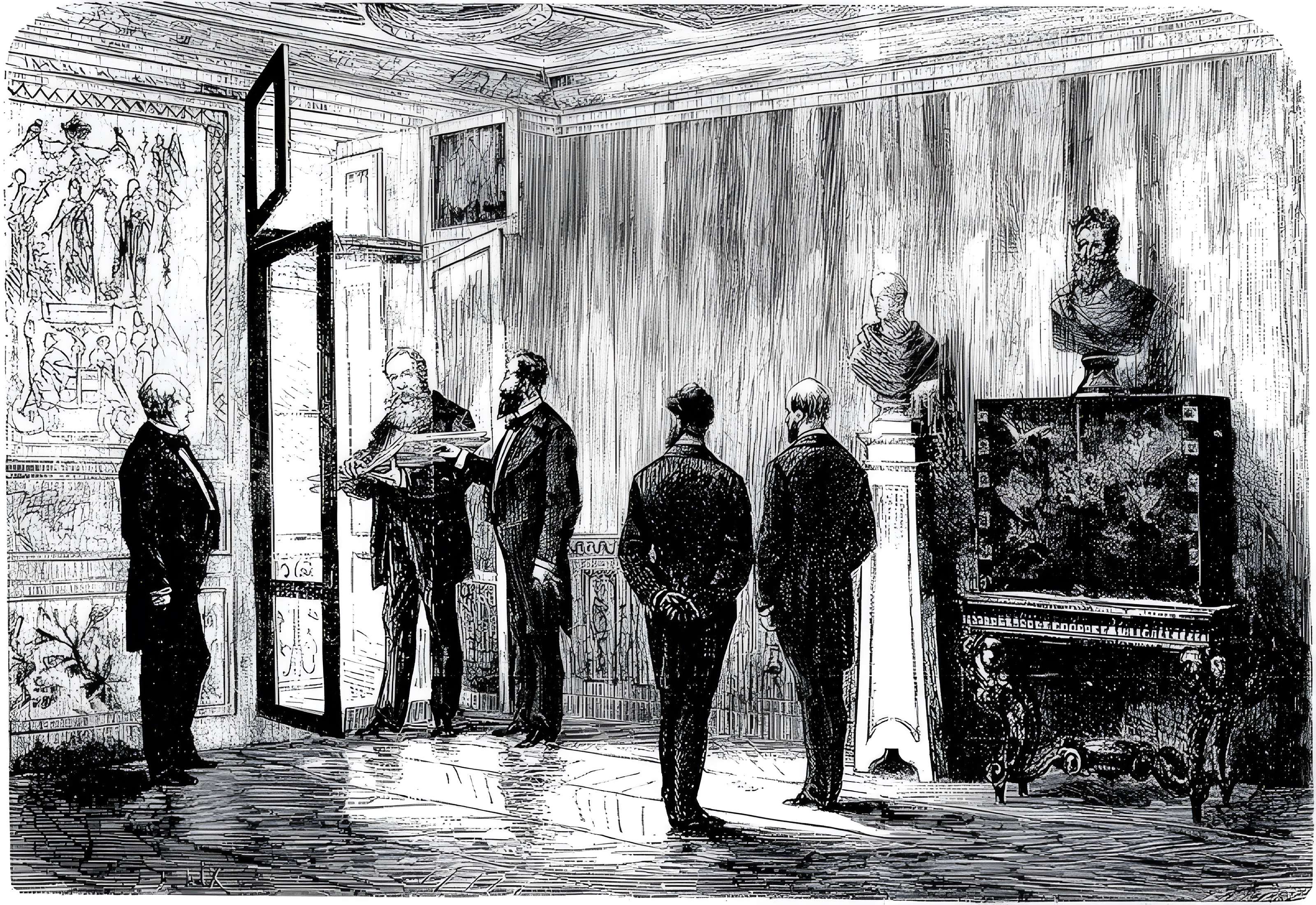 Pavillon de l'Arsenal, actuellement bibliothèque de l'Arsenal