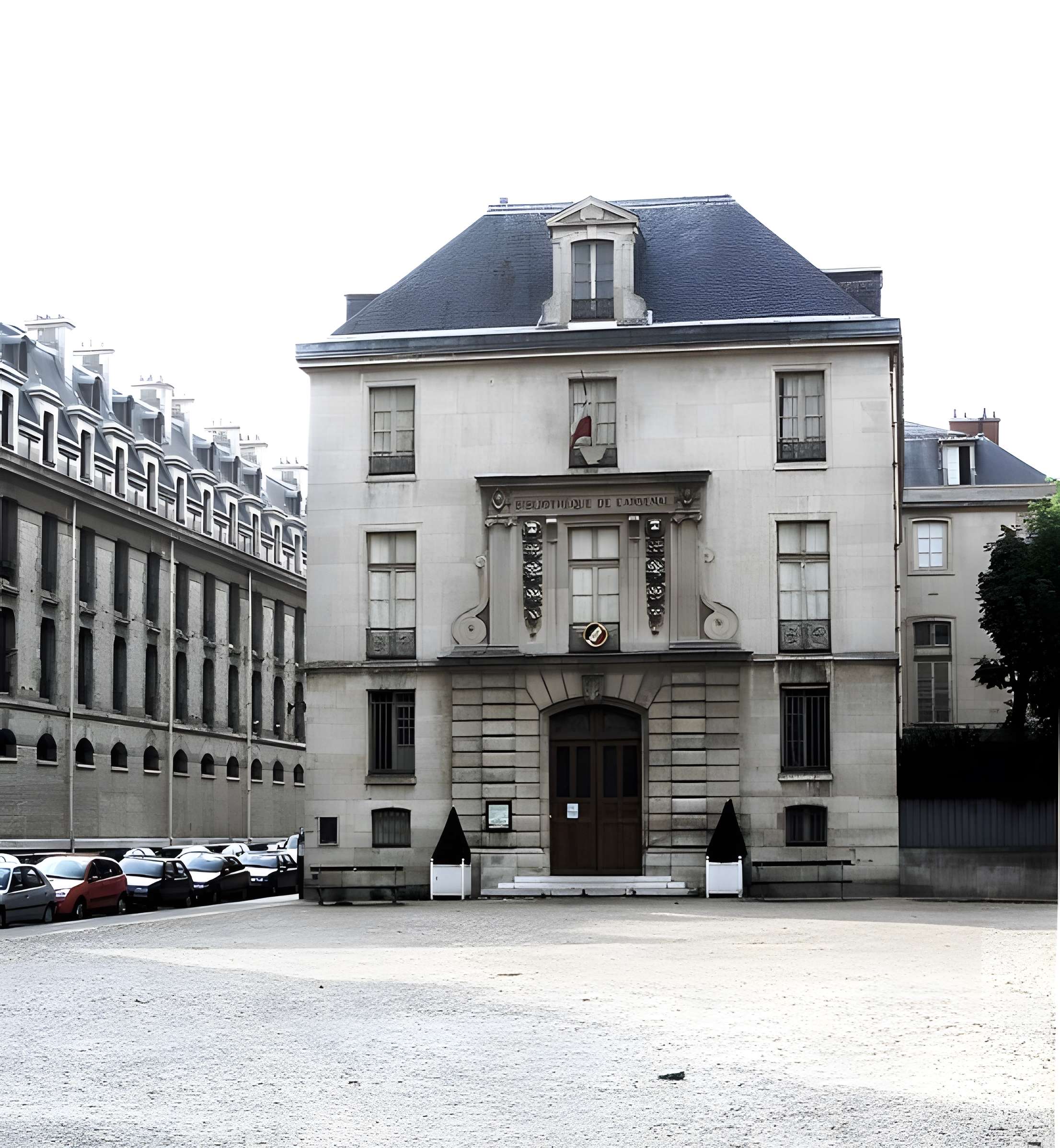 Pavillon de l'Arsenal, actuellement bibliothèque de l'Arsenal
