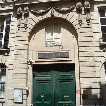 Crédit municipal de Paris Mont-de-piété à Paris