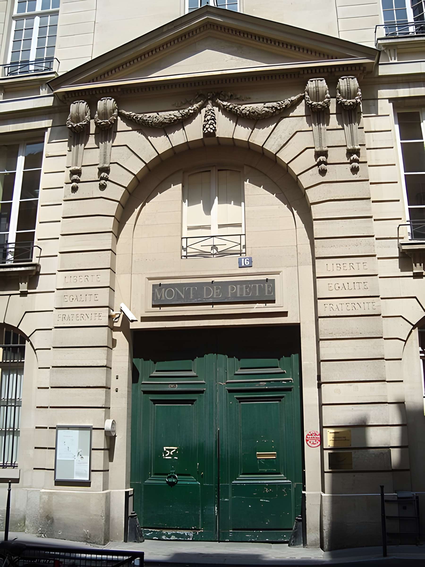 Crédit municipal de Paris (Mont-de-piété) à Paris