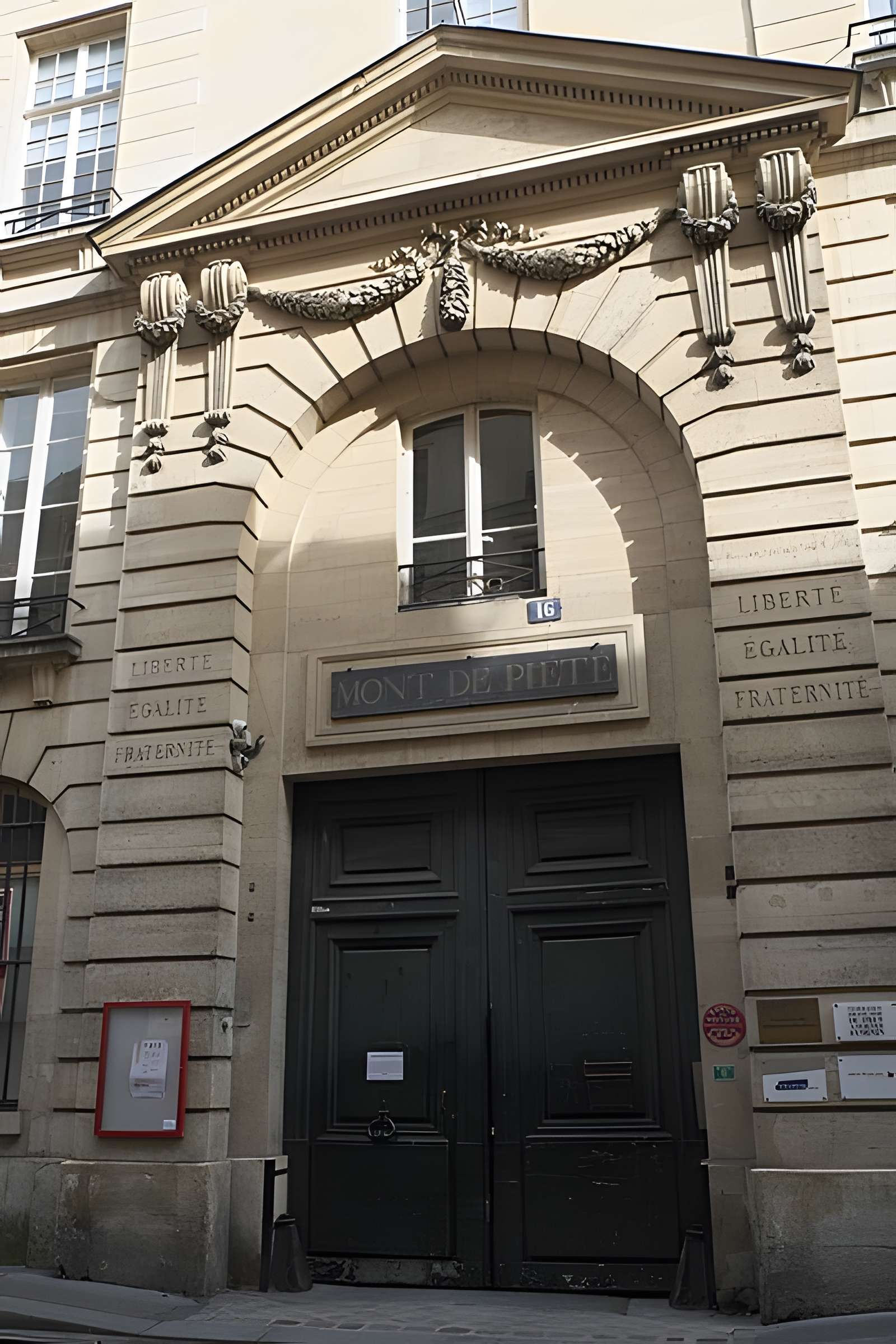 Crédit municipal de Paris (Mont-de-piété) à Paris