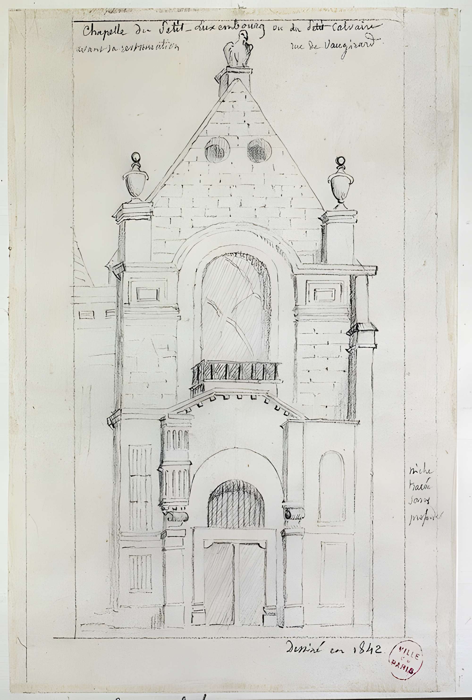 Palais du Luxembourg, actuellement Sénat