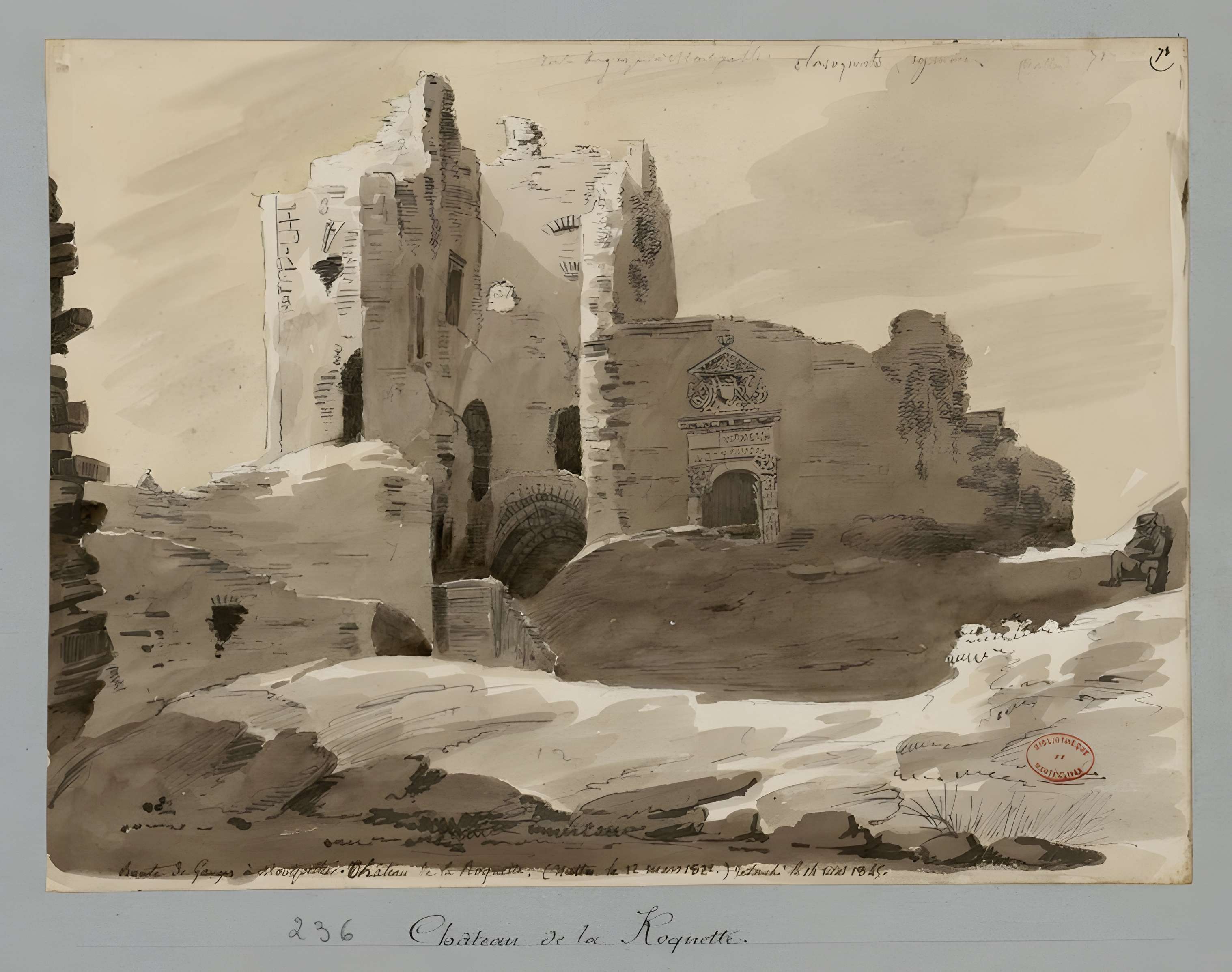 Château de la Roquette (ou Viviourès)