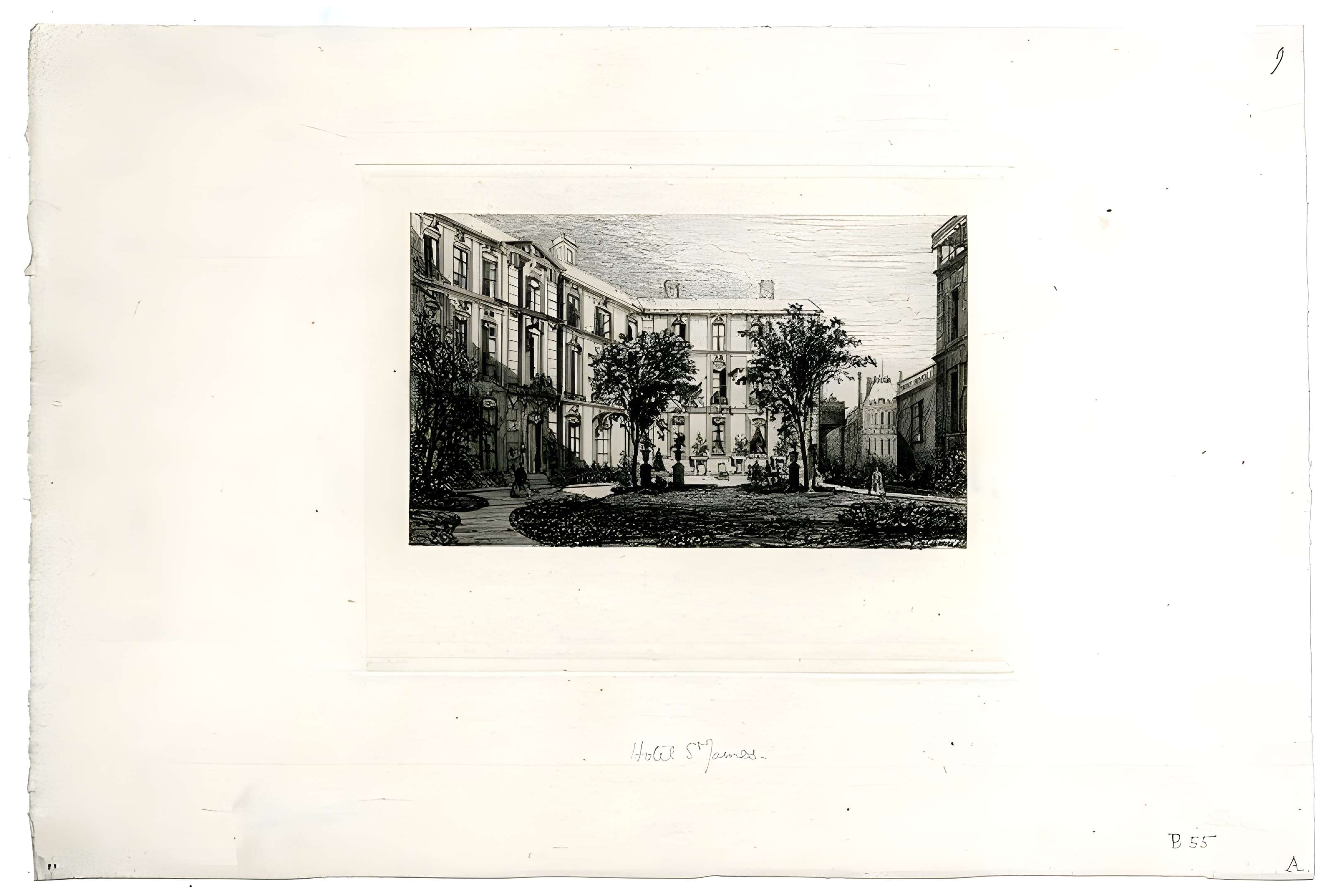 Hôtel Baudard de Saint-James à Paris