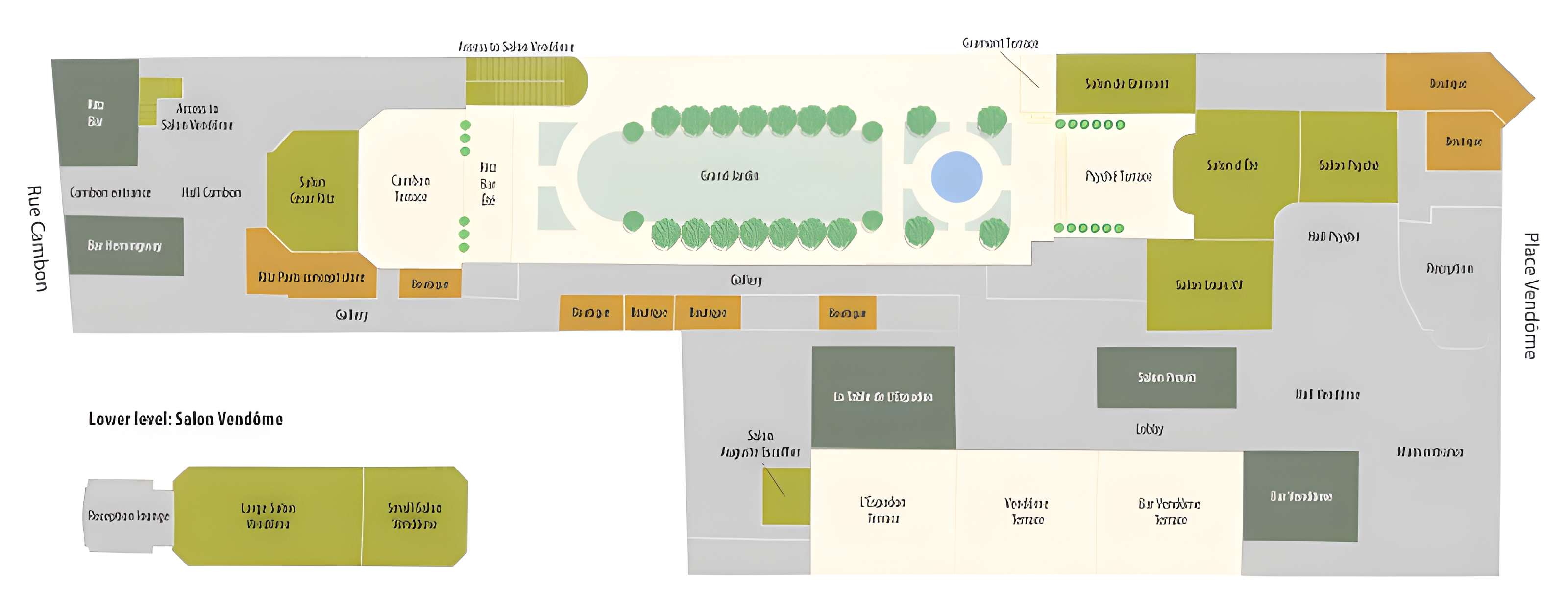 Anciens hôtels de Gramont et Crozat, actuellement hôtel Ritz