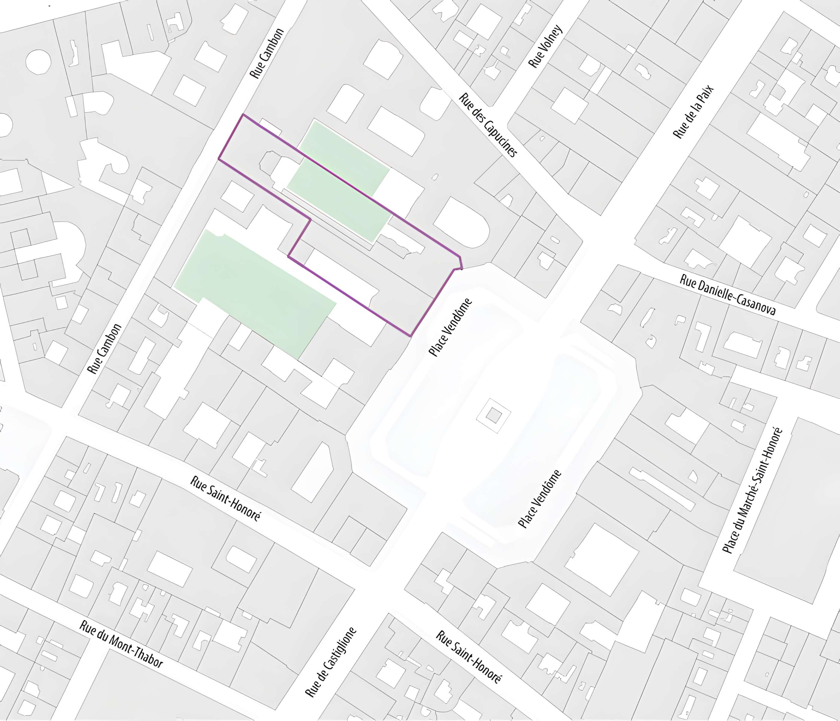 Anciens hôtels de Gramont et Crozat, actuellement hôtel Ritz