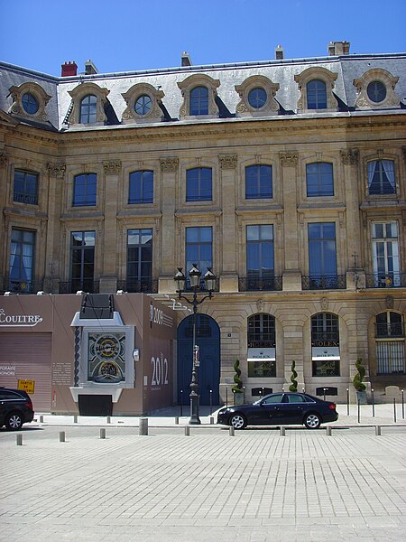 Hôtel de l'État-Major de la Place à Paris