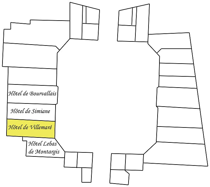 Hôtel de l'État-Major de la Place à Paris