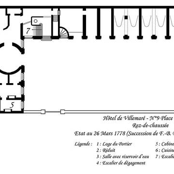Hôtel de lÉtat-Major de la Place à Paris