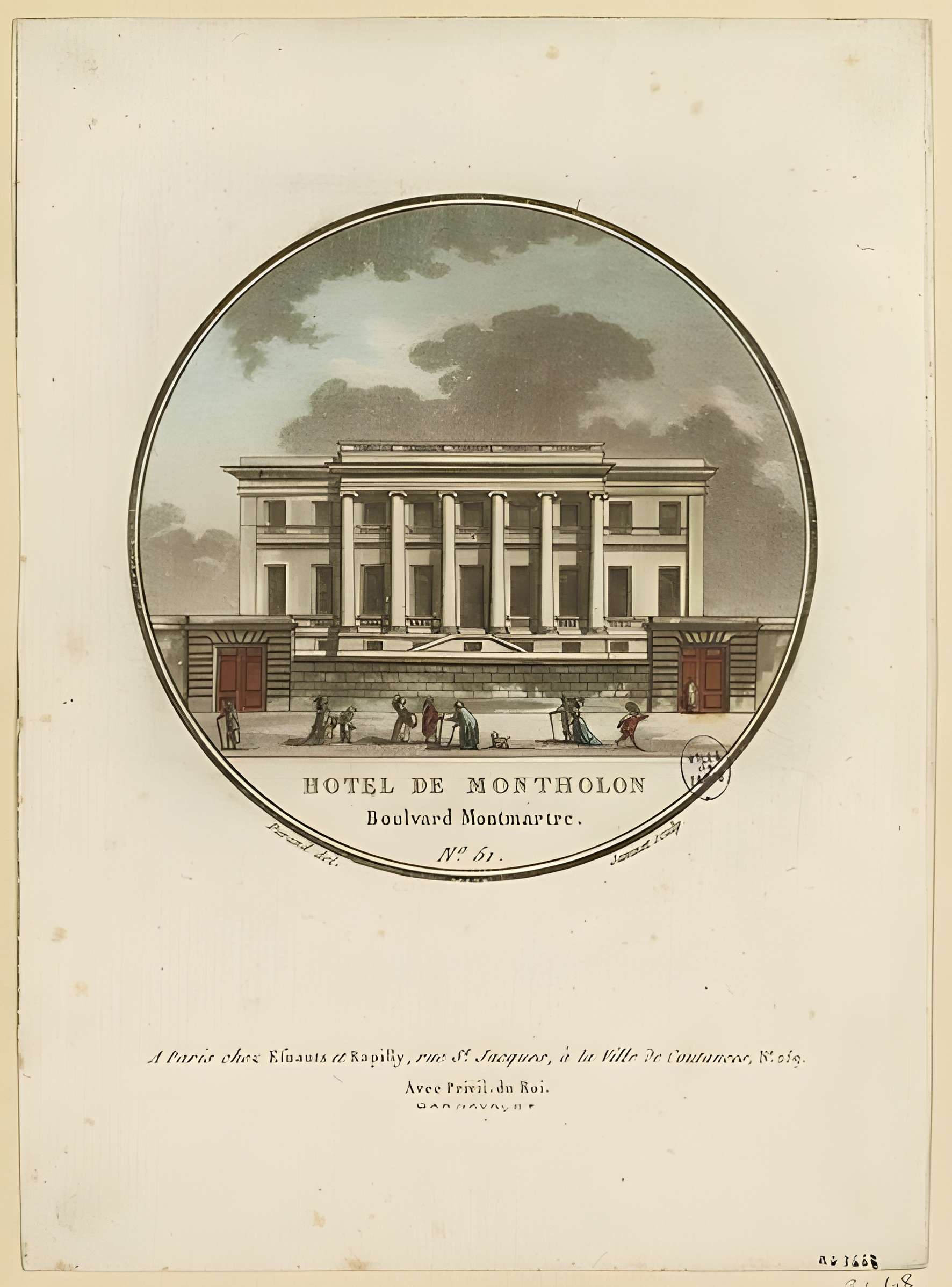 Immeuble dit Hôtel Montholon