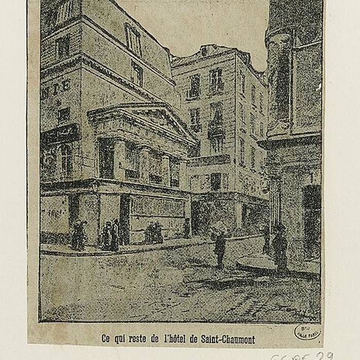 Photo de Hôtel de Saint-Chaumont à Paris