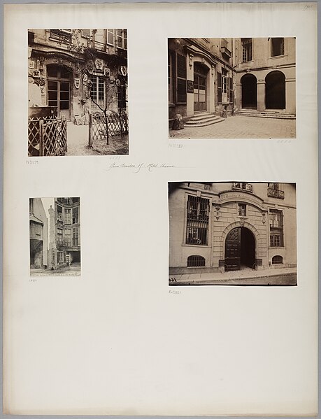 Ancien hôtel Le Charron ou de Vitry à Paris