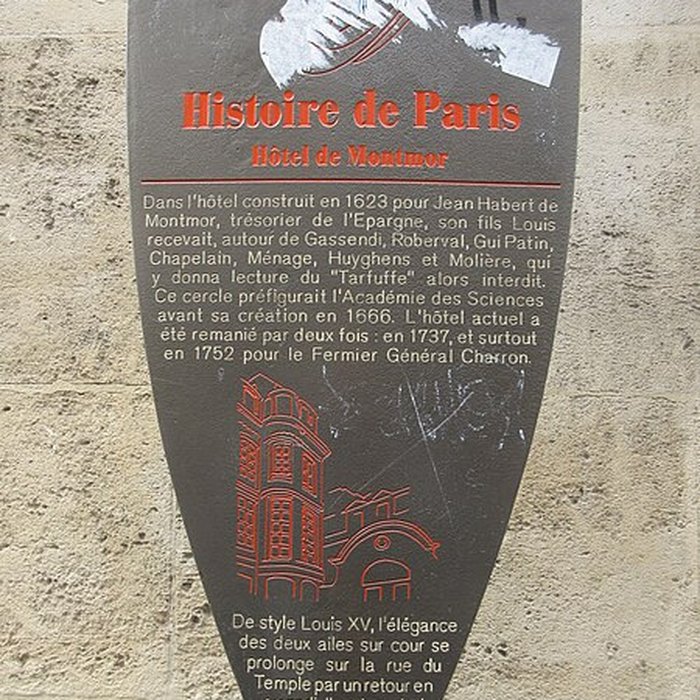 Photo de Hôtel de Montmor ou de Montholon