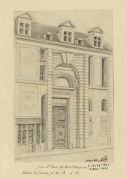 Hôtel de Saint-Aignan - Paris 3éme