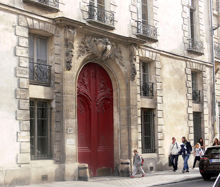 Hôtel d'Hozier - Paris 3éme
