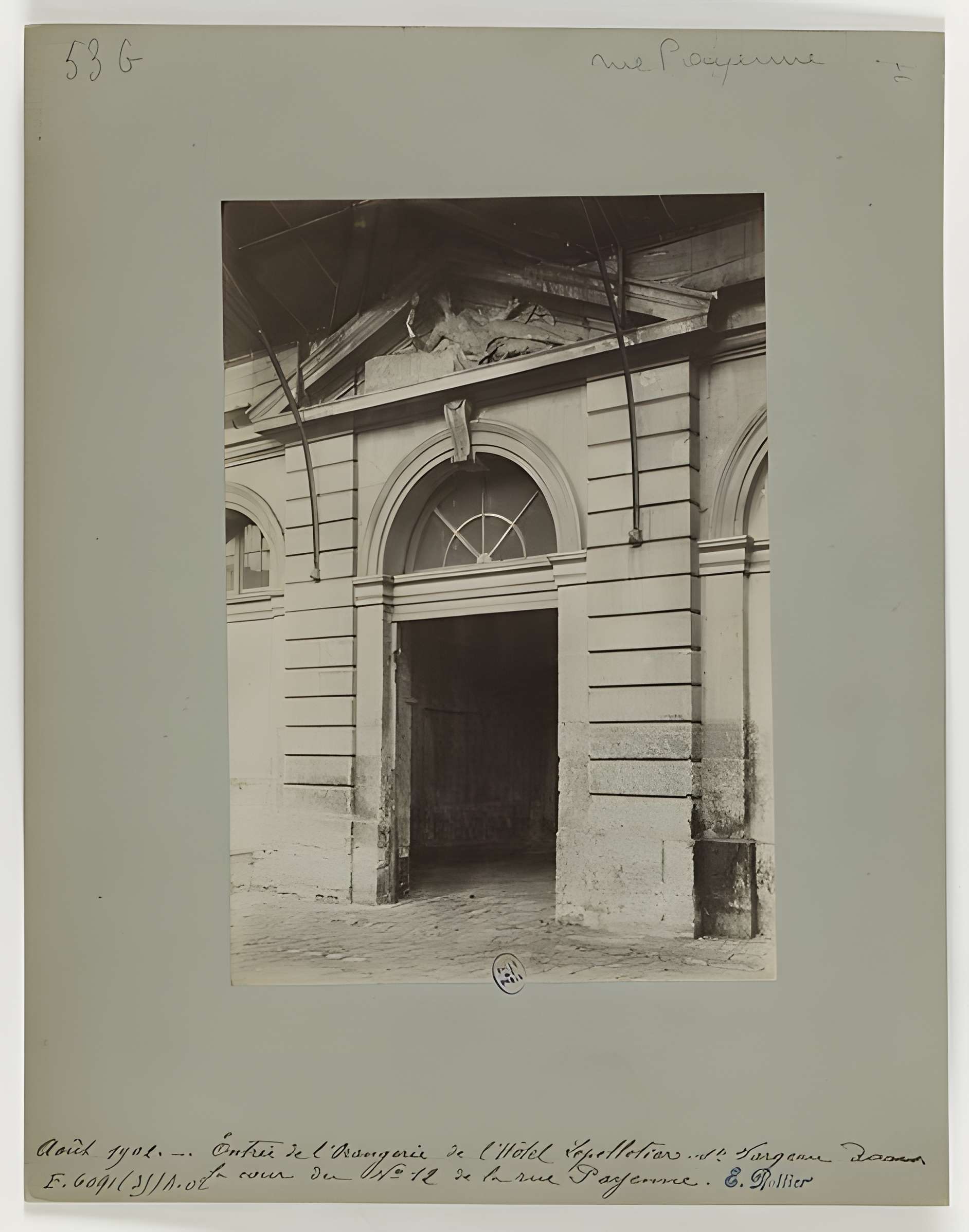 Hôtel Le Peletier de Saint-Fargeau à Paris