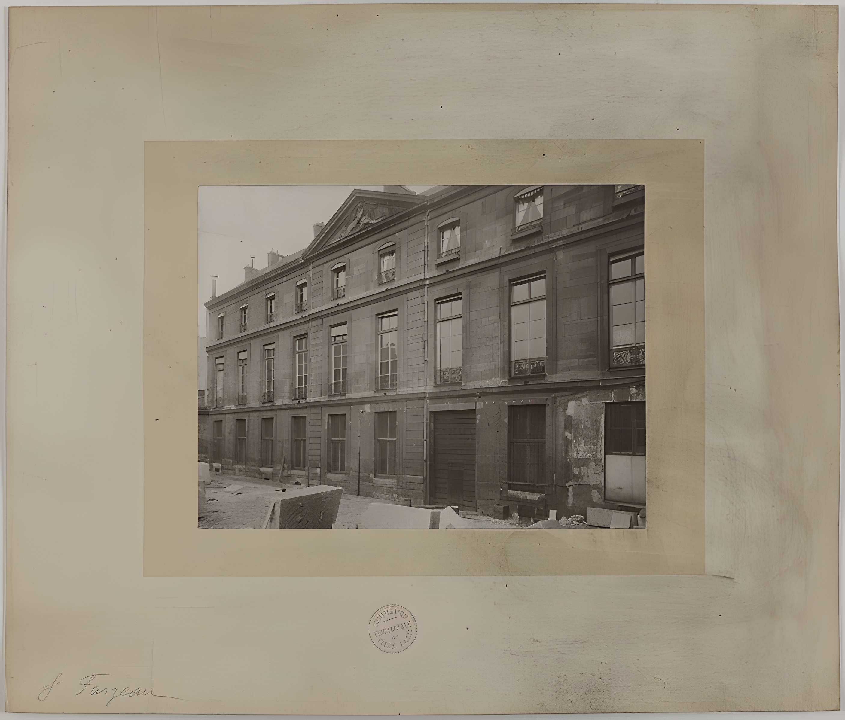 Hôtel Le Peletier de Saint-Fargeau à Paris