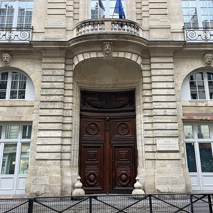 Photo de Hôtel de Beauvais, actuellement Cour Administrative dAppel de Paris