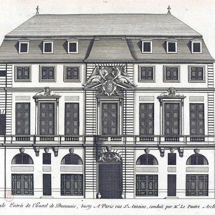 Photo de Hôtel de Beauvais, actuellement Cour Administrative dAppel de Paris