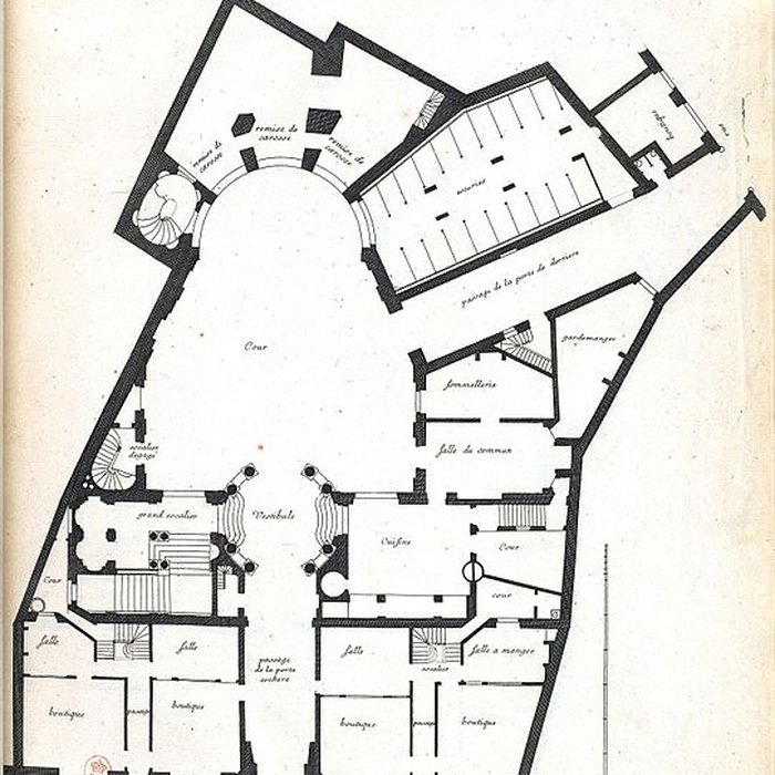 Photo de Hôtel de Beauvais, actuellement Cour Administrative dAppel de Paris