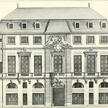 Hôtel de Beauvais, actuellement Cour Administrative dAppel de Paris