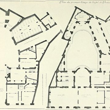 Hôtel de Beauvais, actuellement Cour Administrative dAppel de Paris