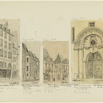 Hôtel de Beauvais, actuellement Cour Administrative dAppel de Paris