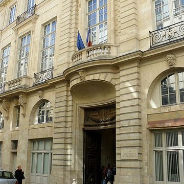 Hôtel de Beauvais, actuellement Cour Administrative dAppel de Paris