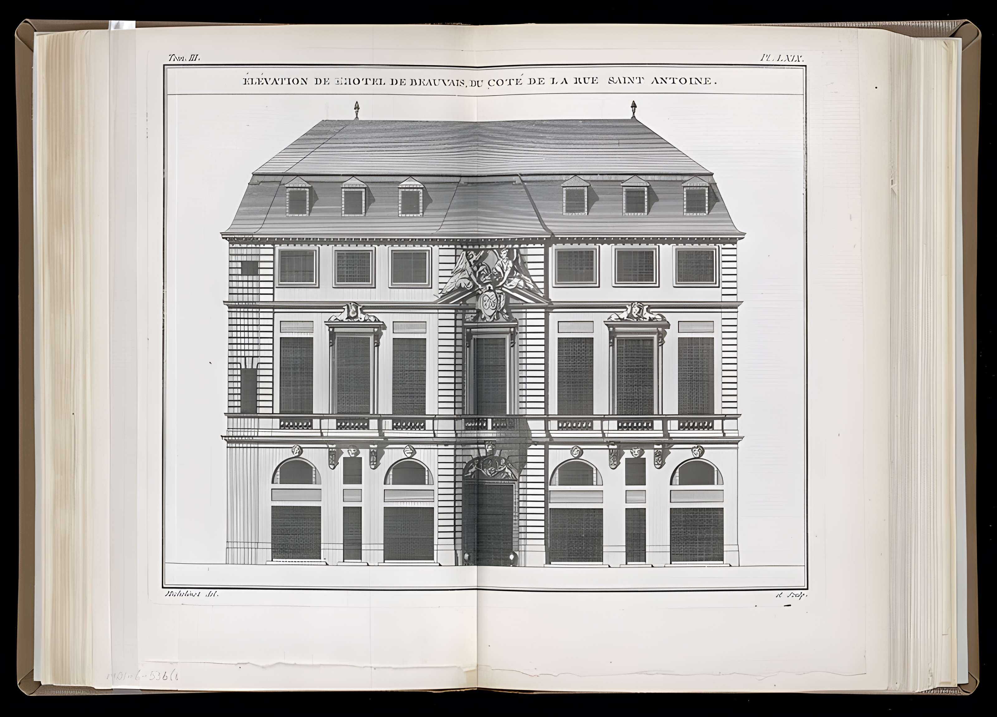 Hôtel de Beauvais, actuellement Cour Administrative d'Appel de Paris