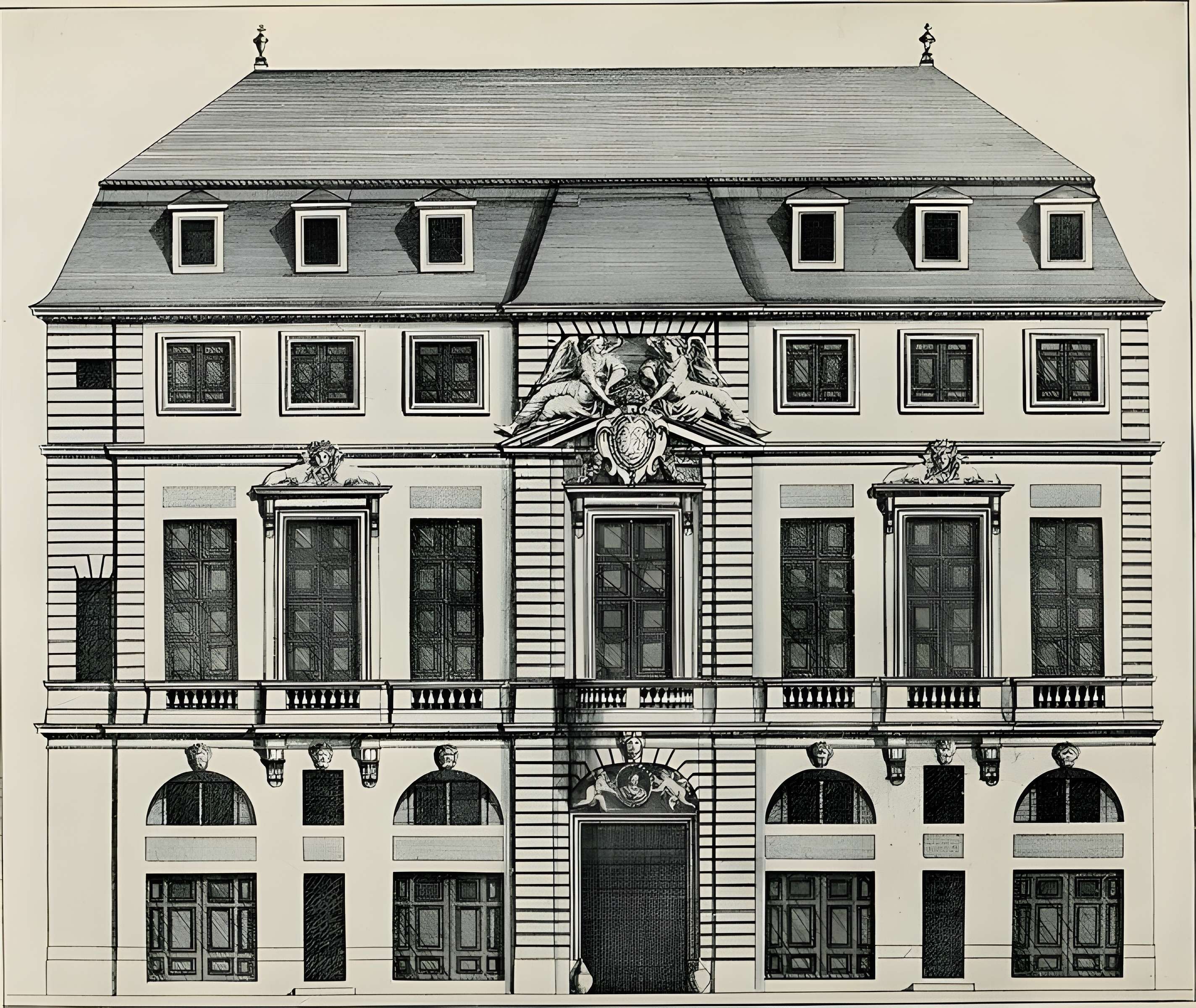 Hôtel de Beauvais, actuellement Cour Administrative d'Appel de Paris
