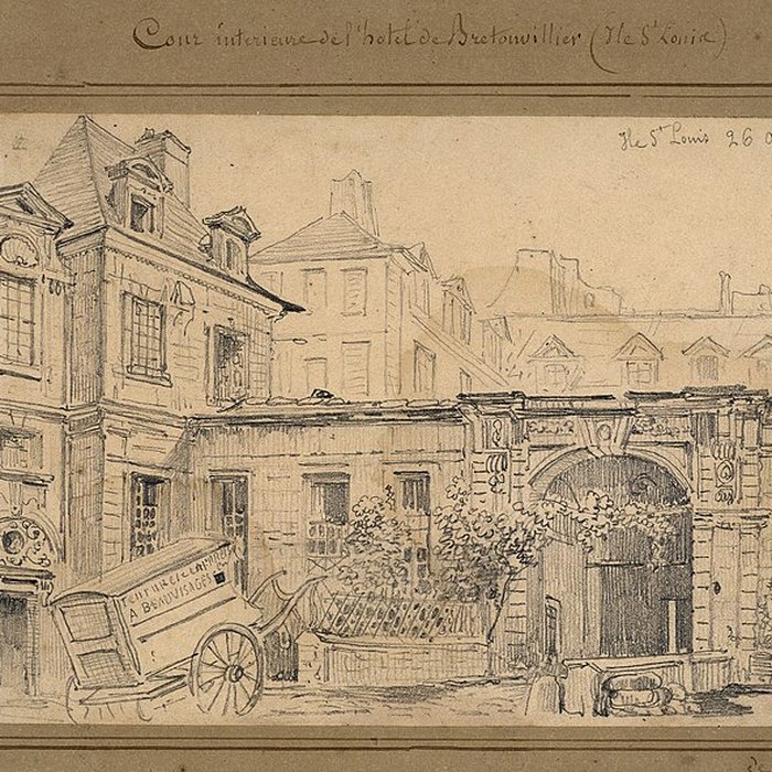 Photo de Hôtel de Bretonvilliers à Paris