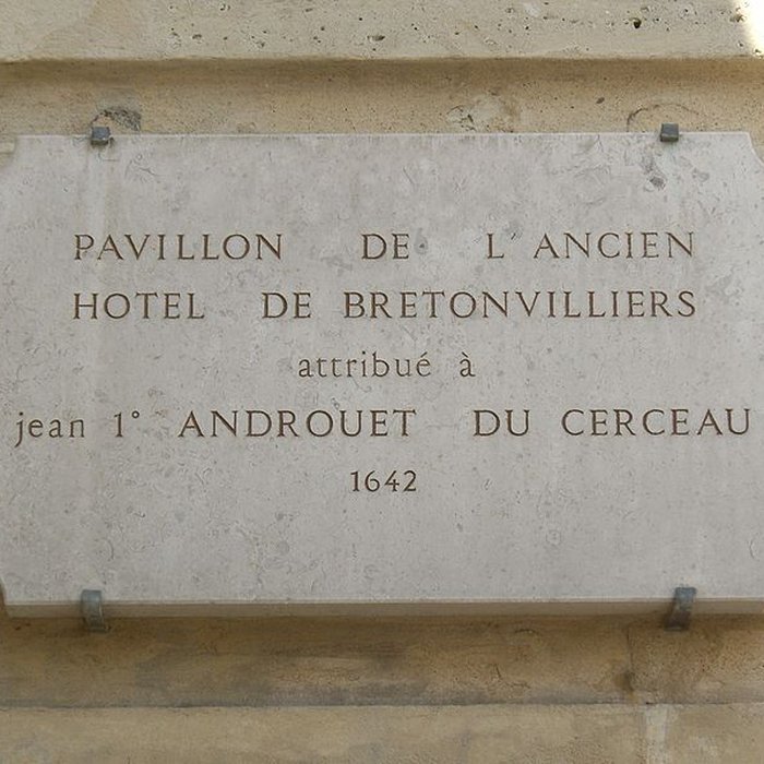 Photo de Hôtel de Bretonvilliers à Paris