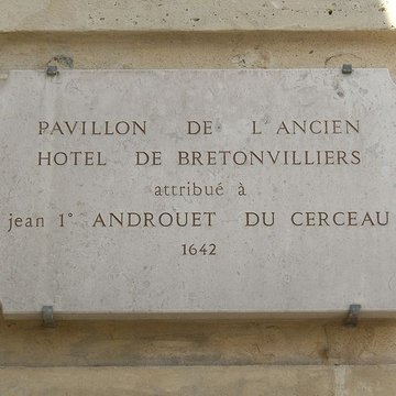 Hôtel de Bretonvilliers à Paris