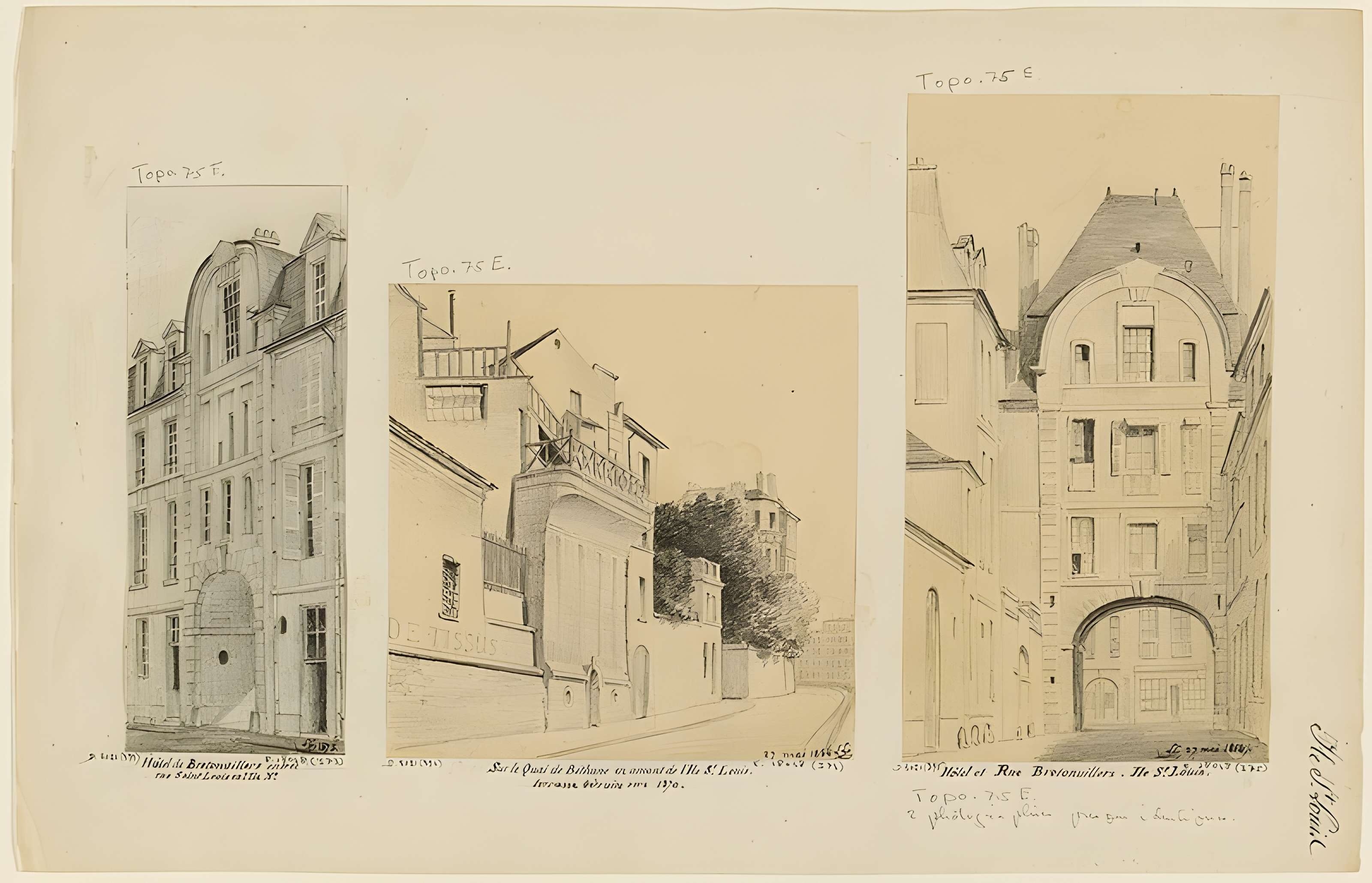 Hôtel de Bretonvilliers à Paris