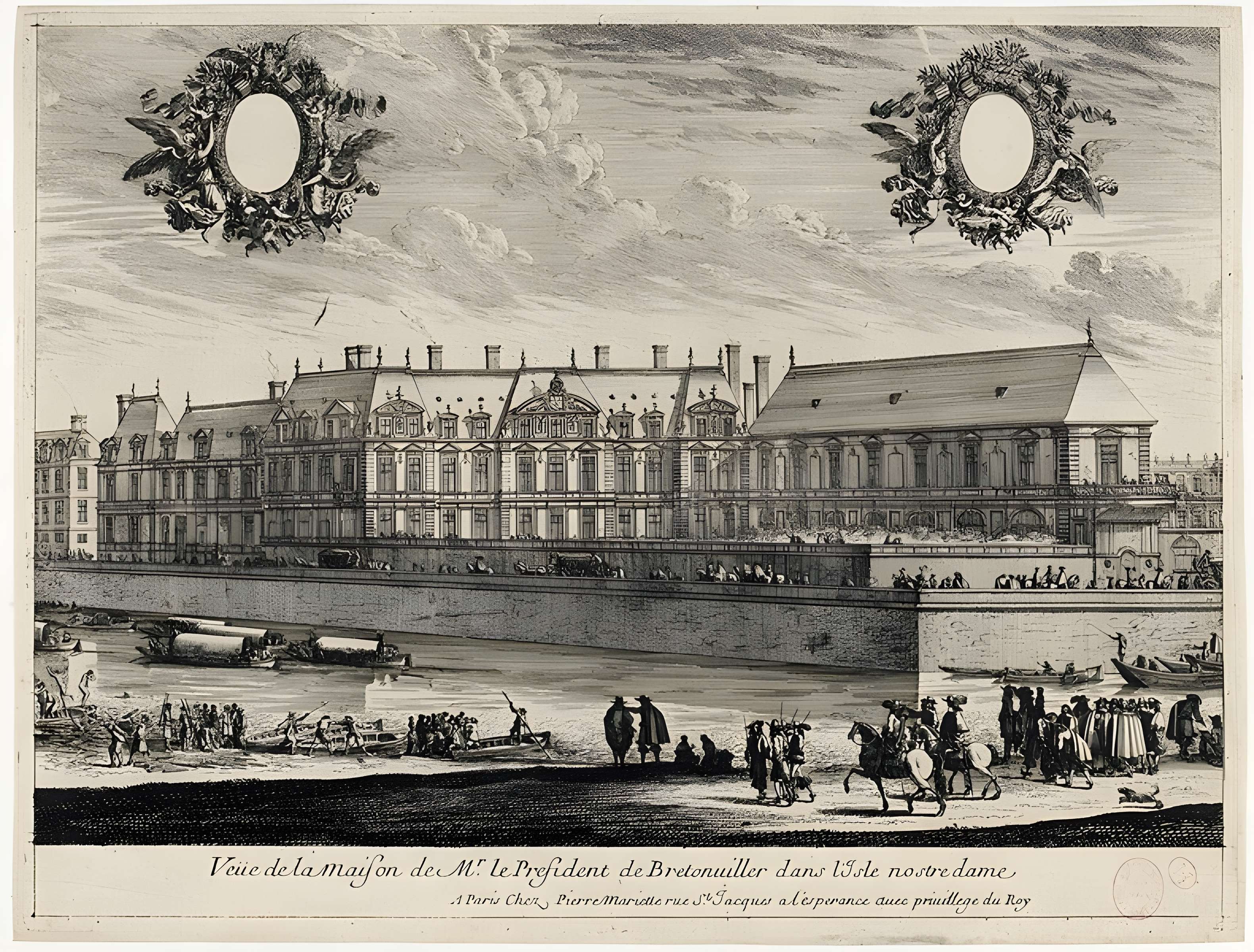 Hôtel de Bretonvilliers à Paris