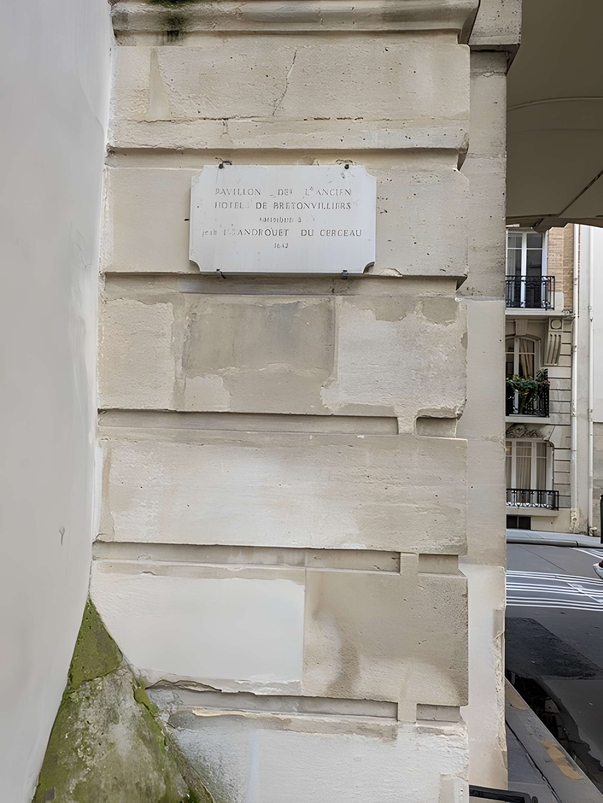 Hôtel de Bretonvilliers à Paris