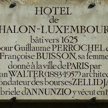 Hôtel de Chalon-Luxembourg à Paris