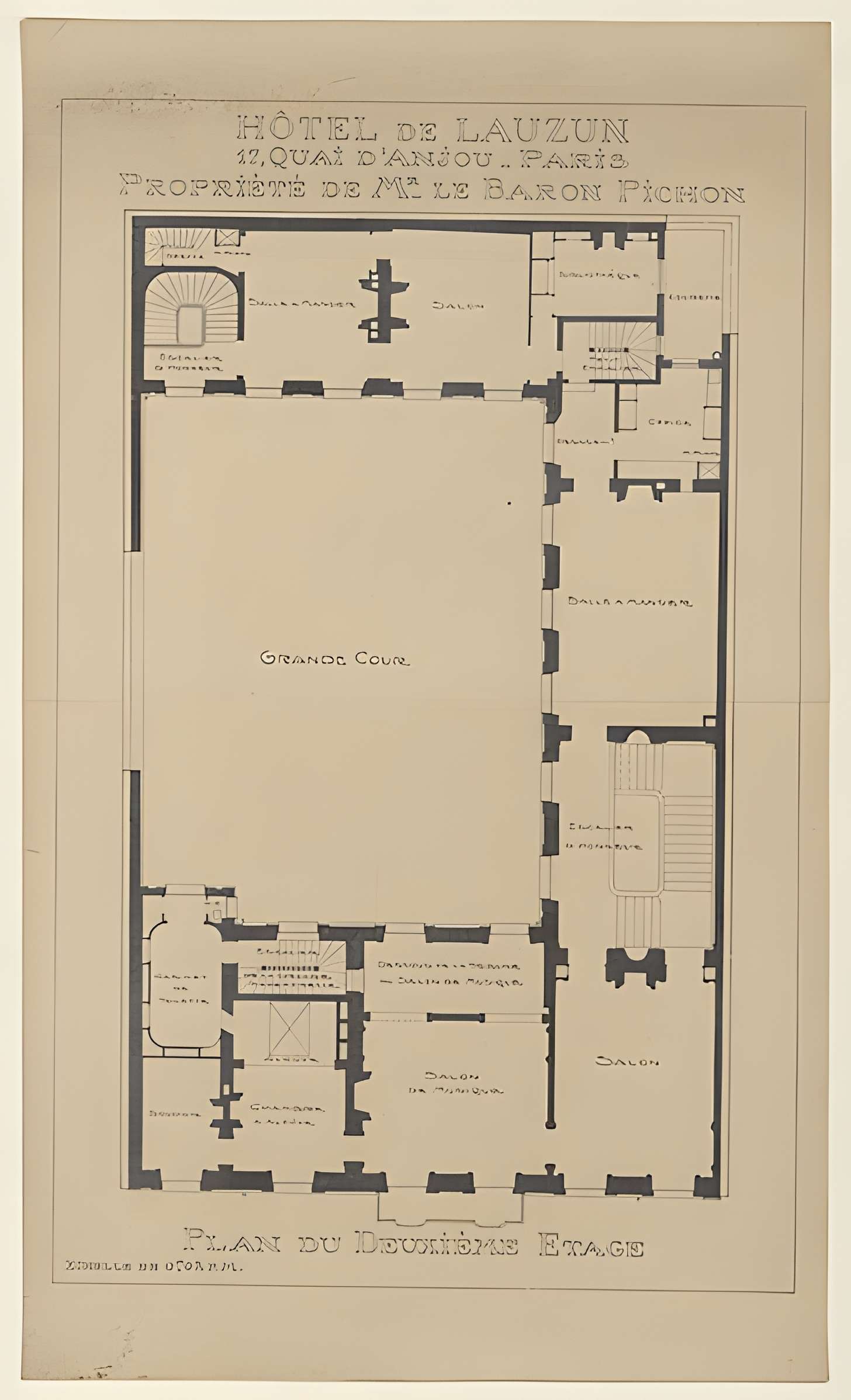 Hôtel de Lauzun ou Hôtel de Pimodan