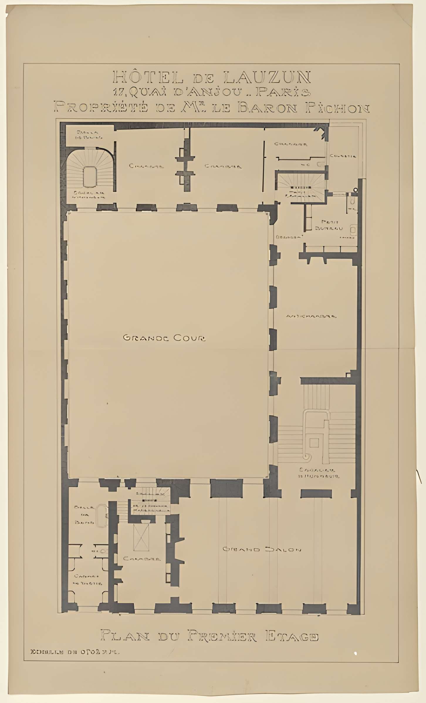 Hôtel de Lauzun ou Hôtel de Pimodan