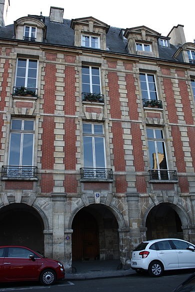 Photo de Hôtel de Montmorin, place des Vosges à Paris