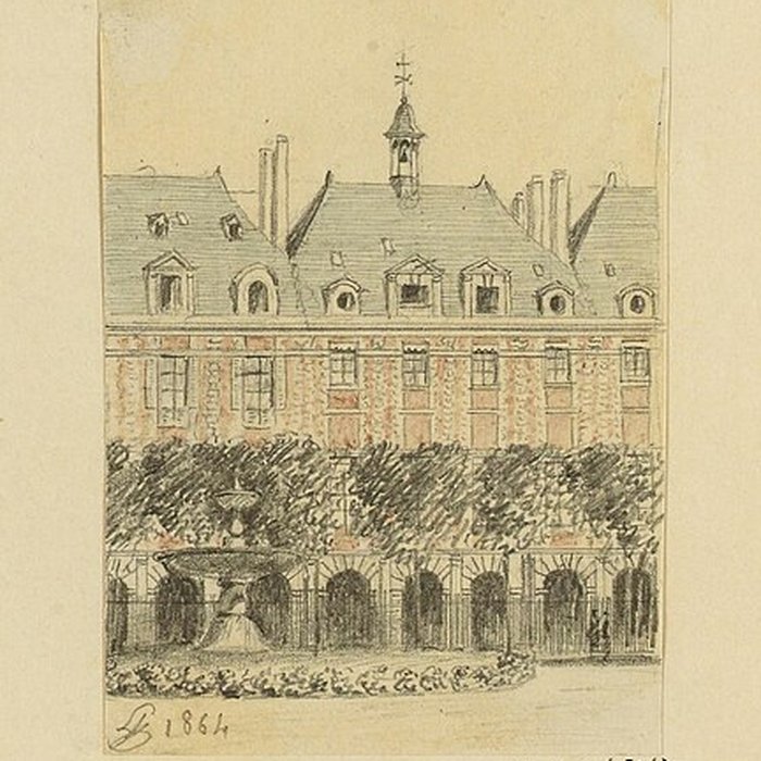 Photo de Hôtel de Ribault ou de Langres  voir aussi : Synagogue, 21 rue des Tournelles