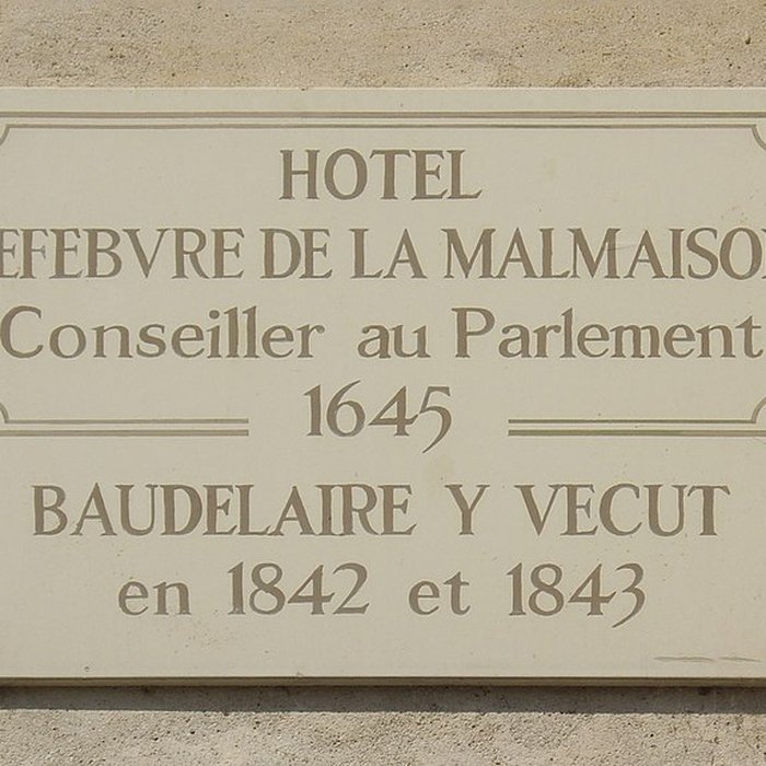 Photo de Hôtel Lefebure de la Malmaison - Paris 4ème