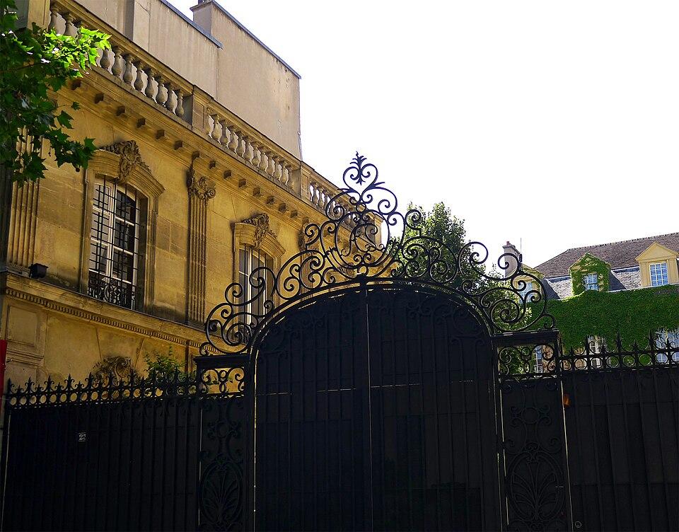 Hôtel Mansart dit aussi Hôtel de Sagonne